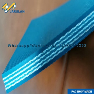 8.5mm high friction pvc conveyor belt for pressing machinery